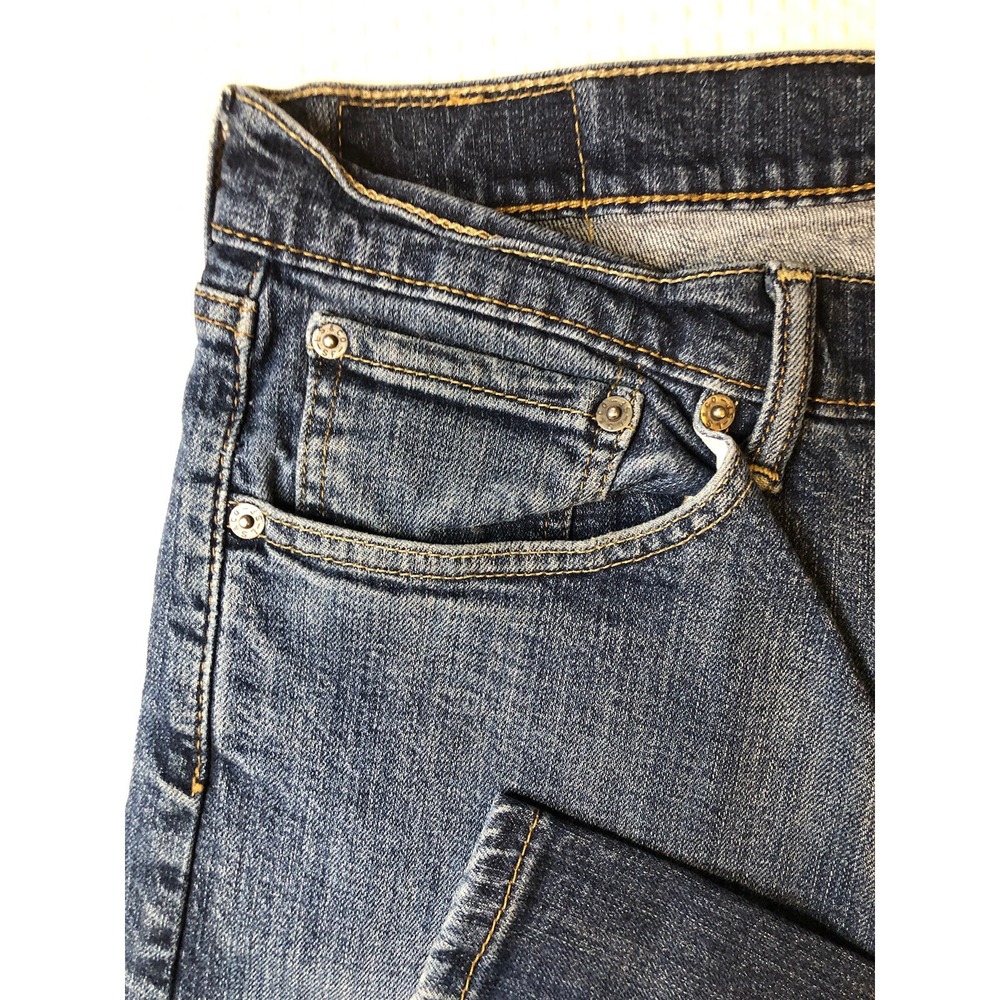 Levi's - 505 - Men's - 34X30 Denim jeans Regular Fit Straight Leg Cotton - Picture 11 of 16